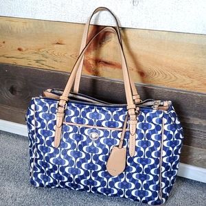 Blue Coach Purse